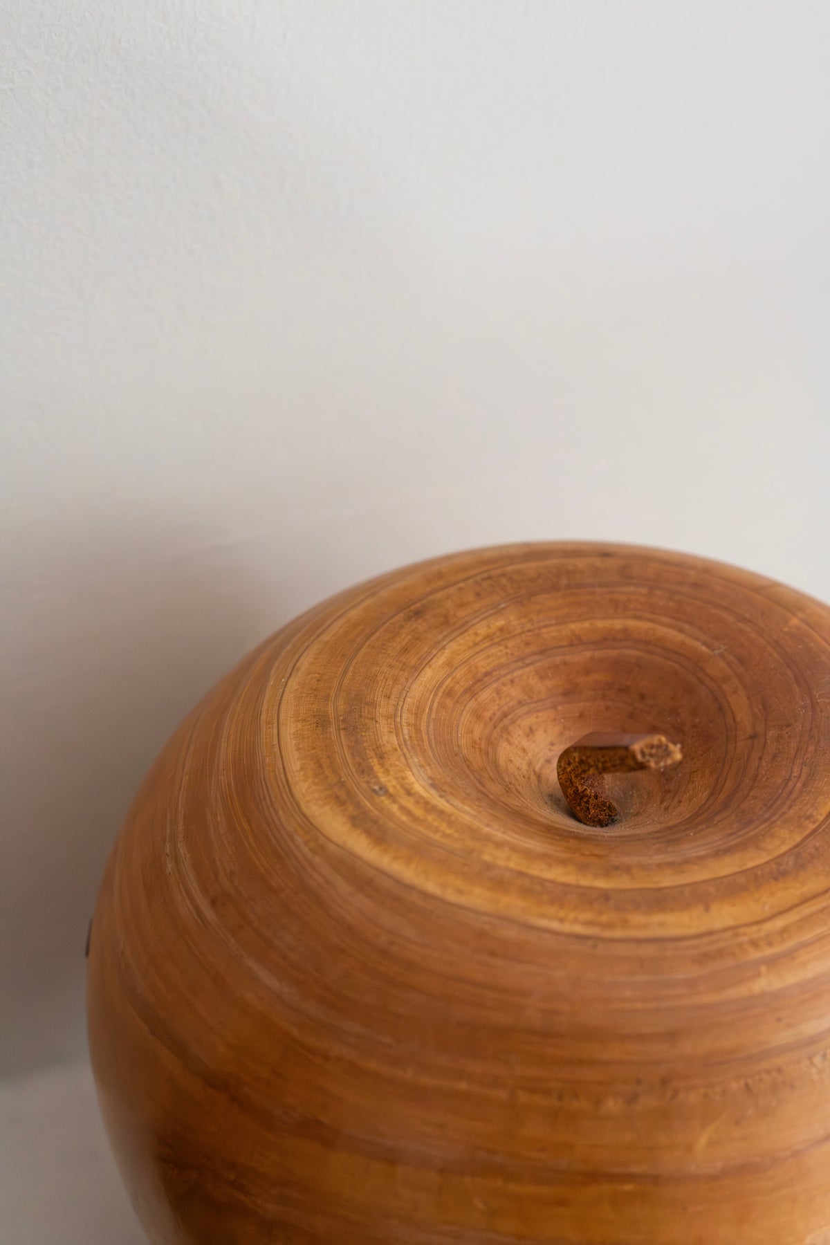Wooden Apple & Pear