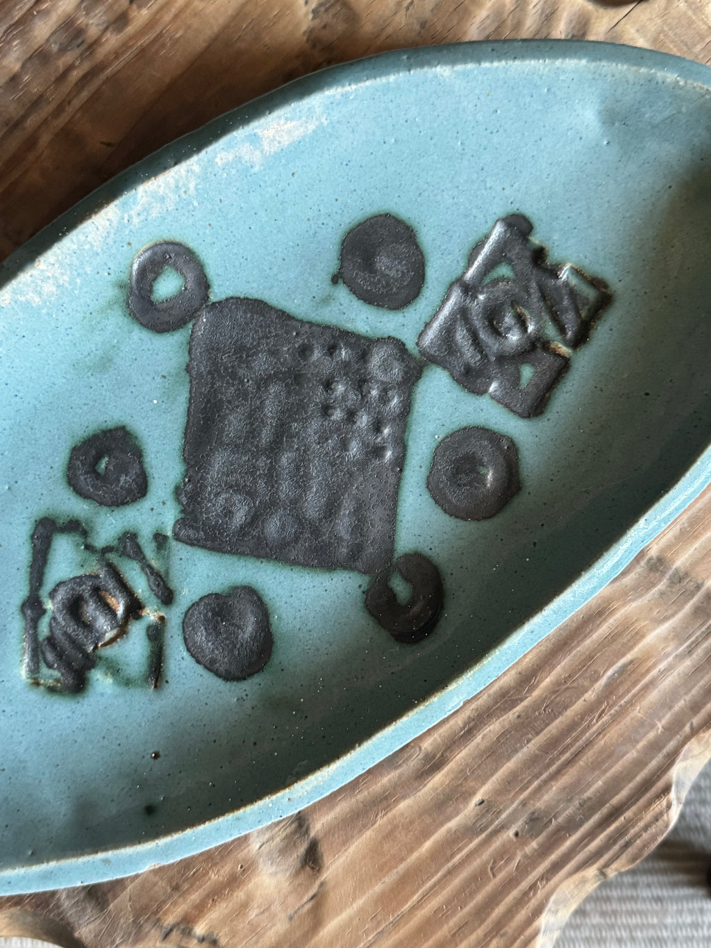 Mid Century Studio Pottery Dish