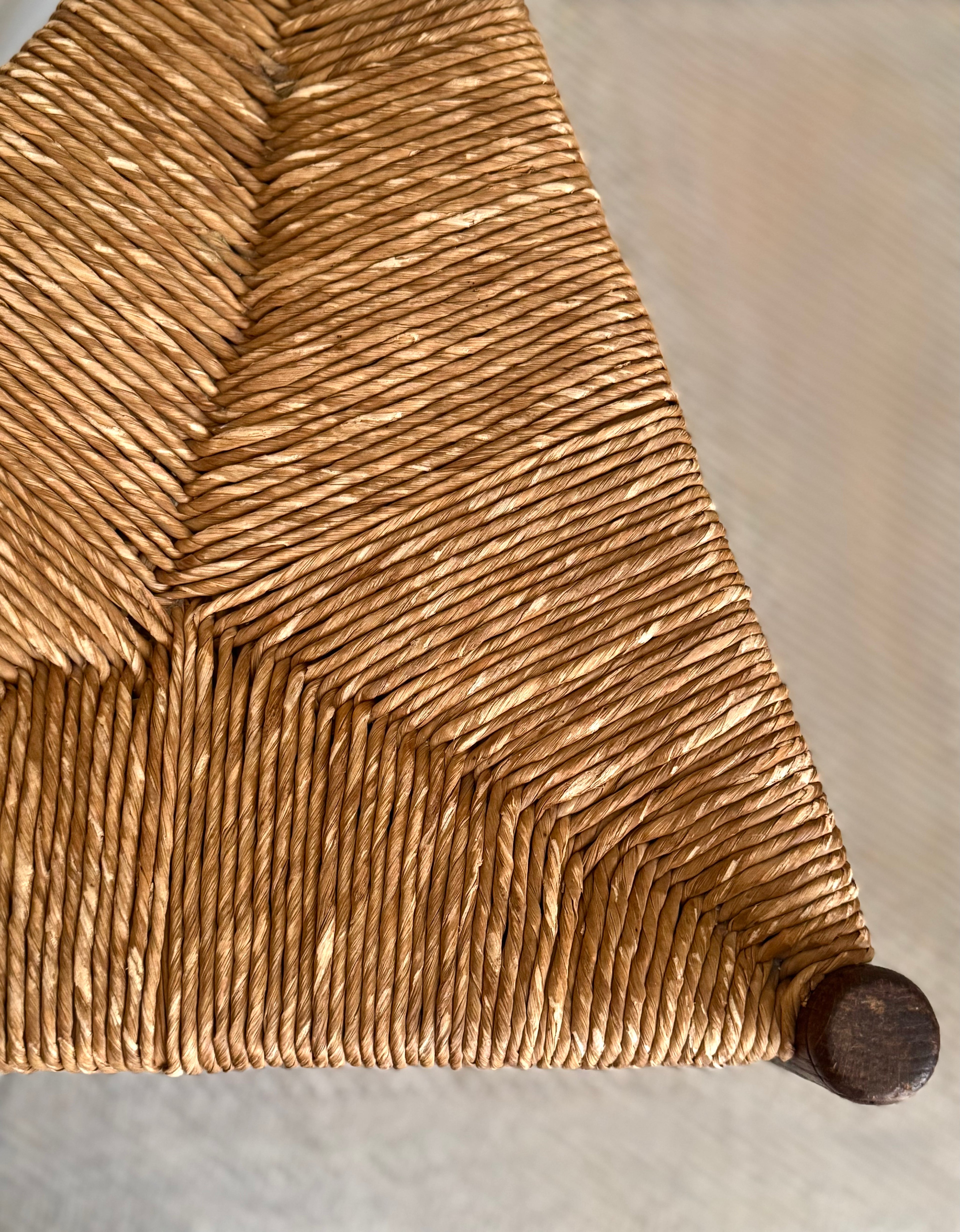 Triangular Wooden Stool