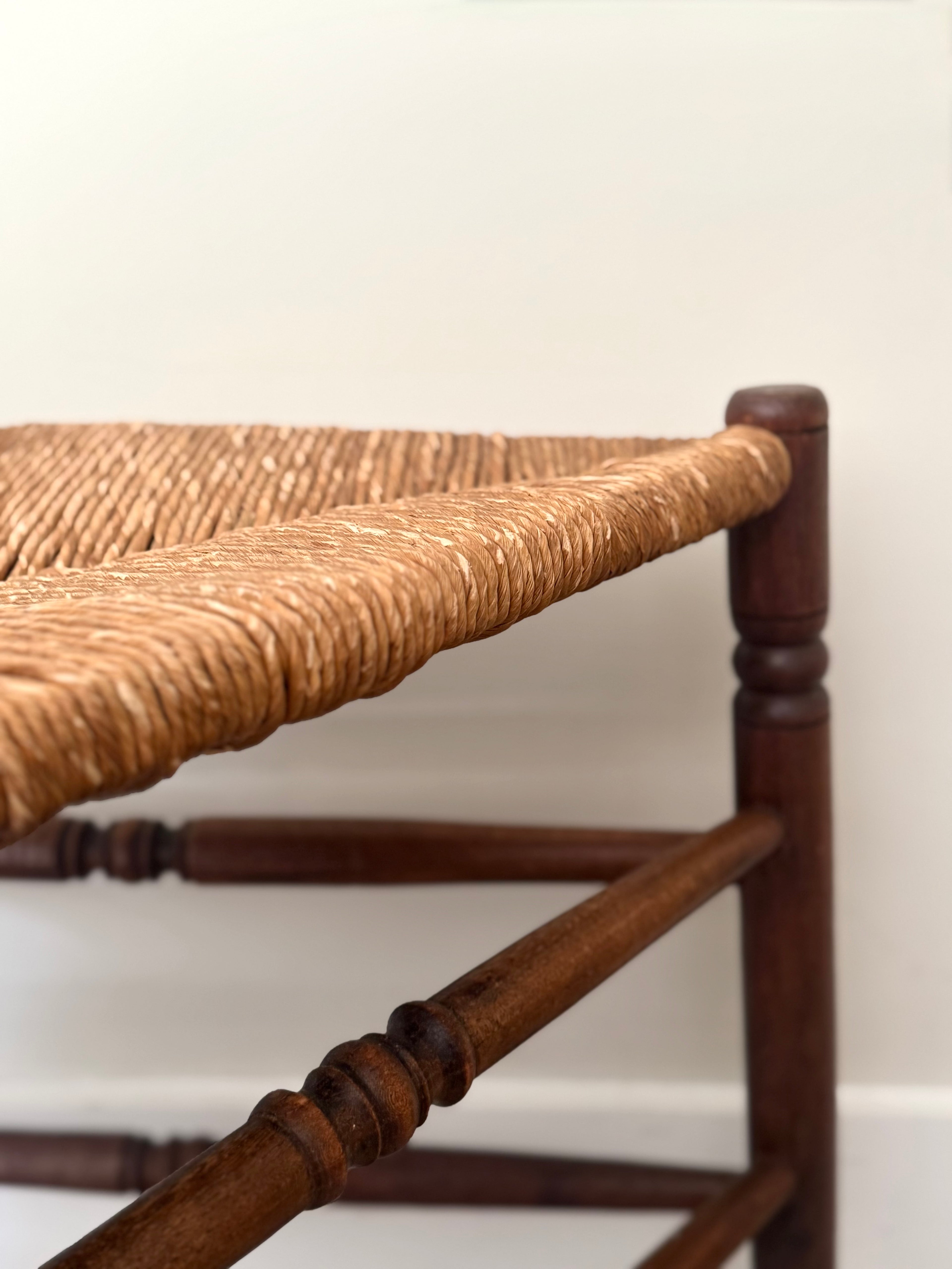Triangular Wooden Stool