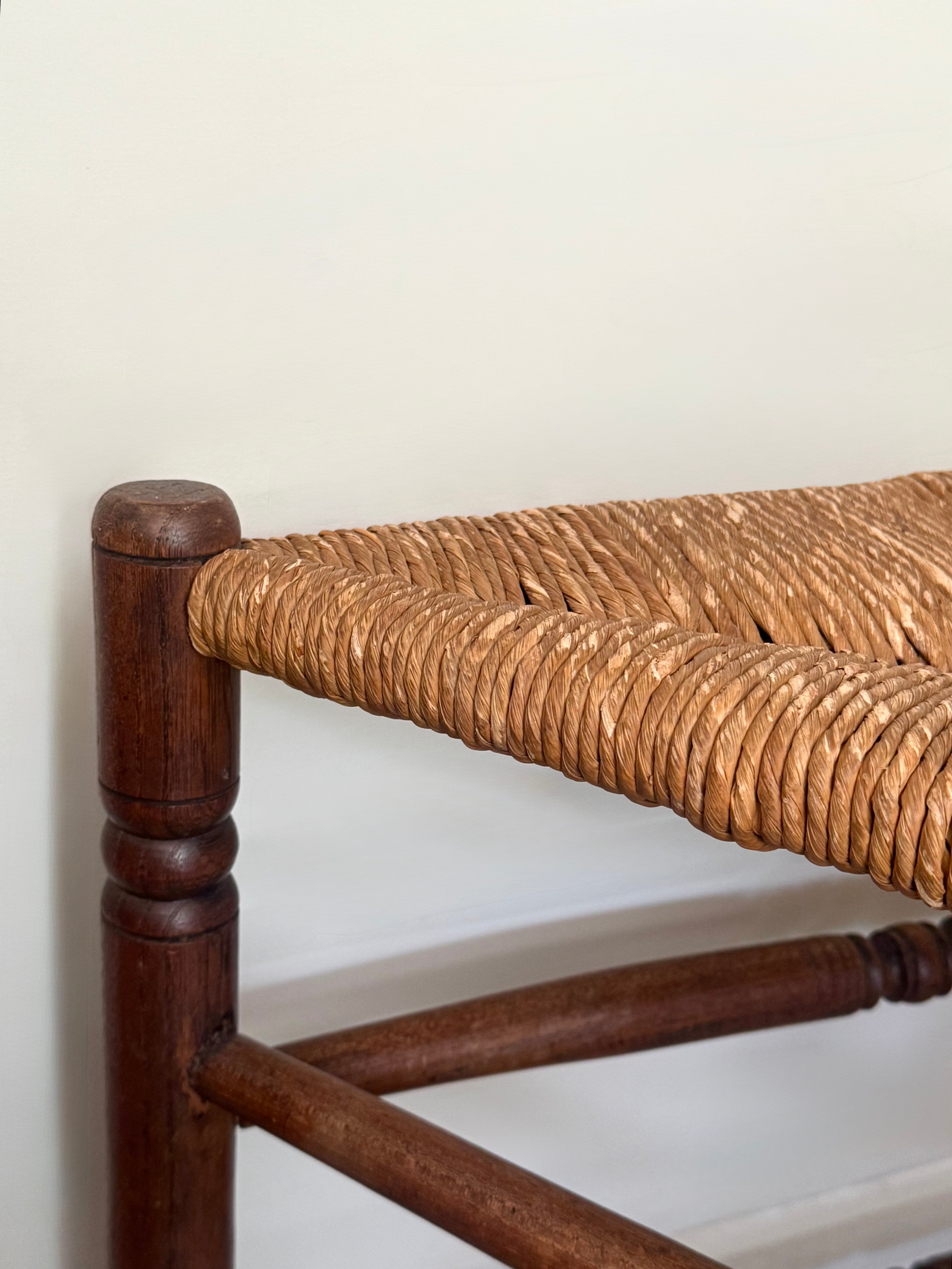 Triangular Wooden Stool