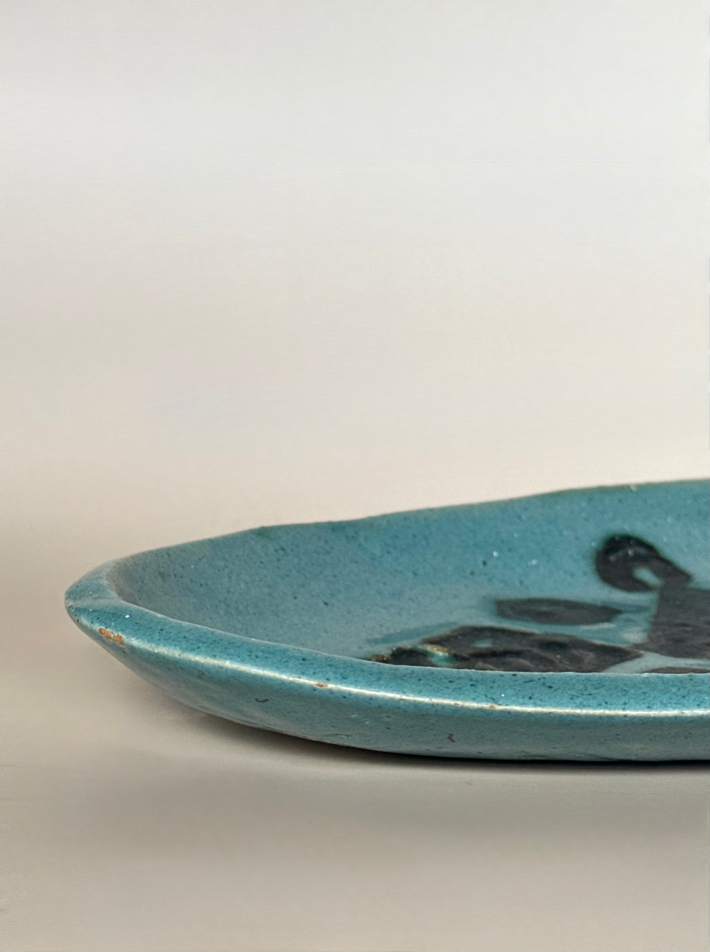 Mid Century Studio Pottery Dish