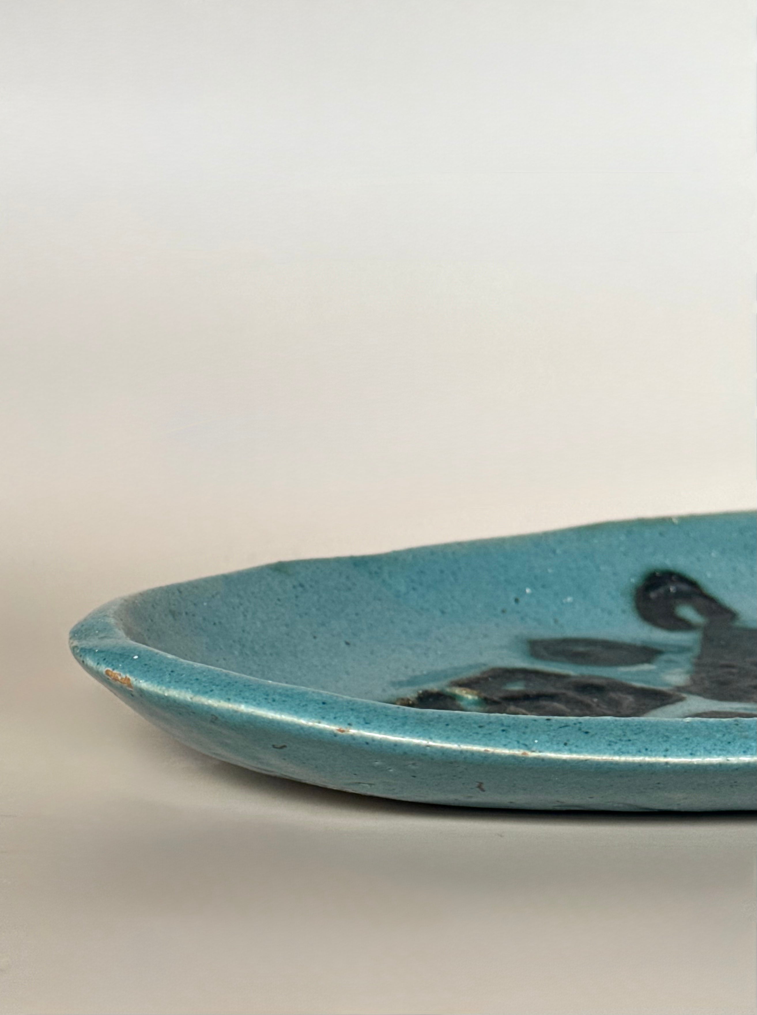 Mid Century Studio Pottery Dish