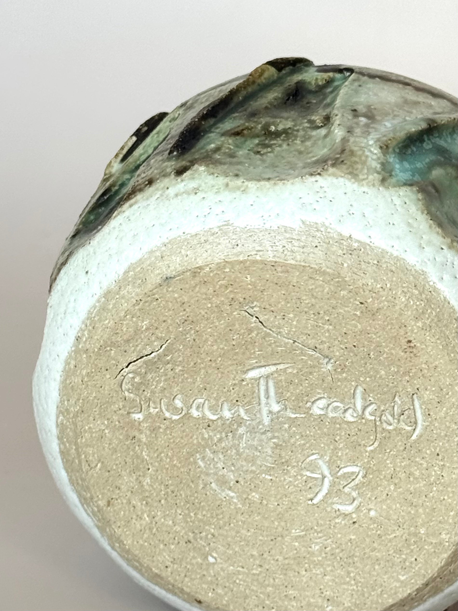 Brutalist Studio Pottery Vase