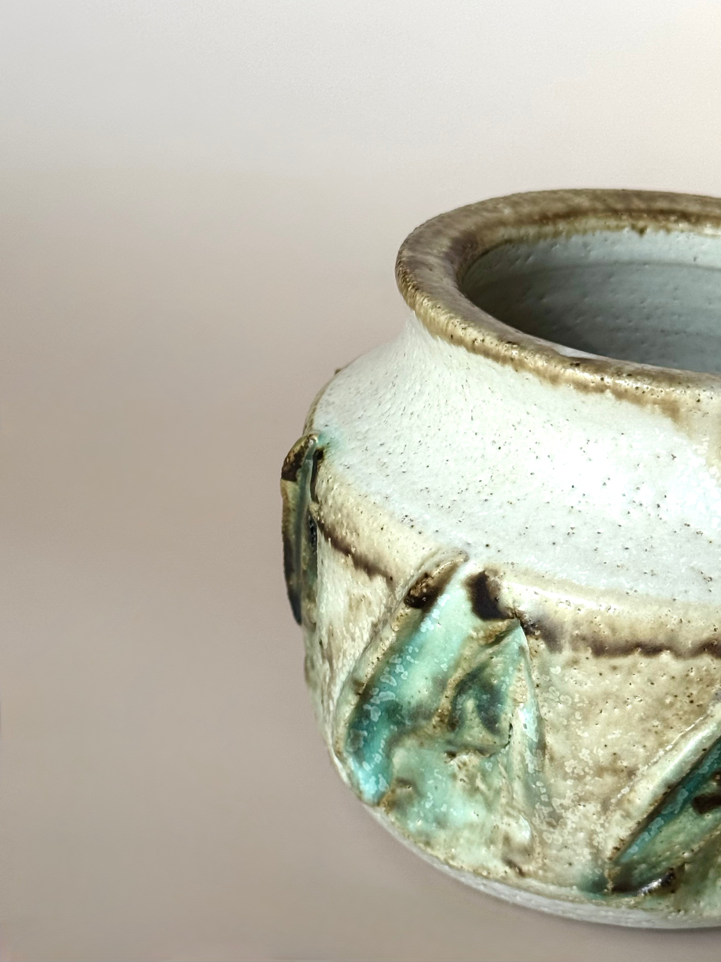 Brutalist Studio Pottery Vase