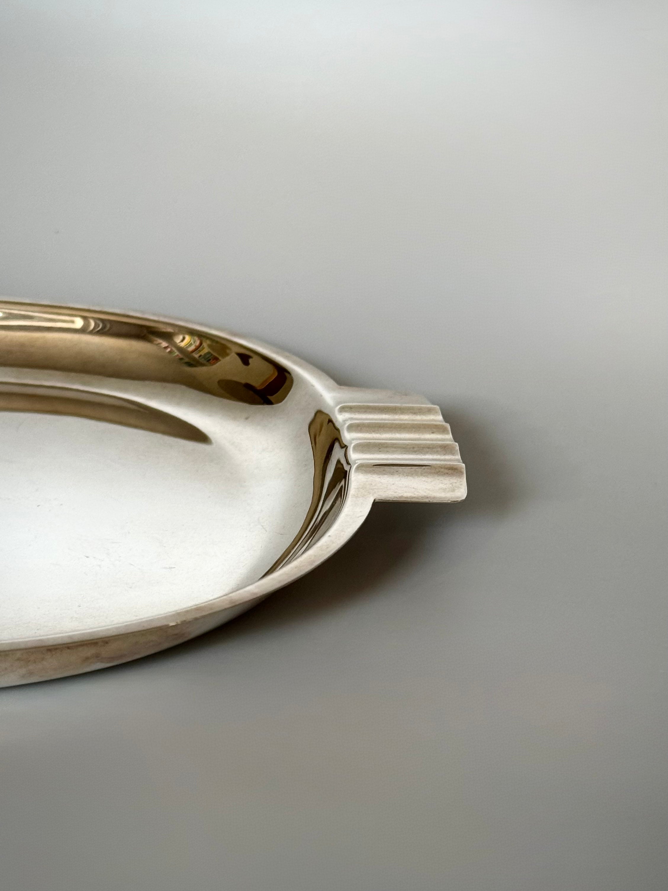 Silver Plated Art deco Tray