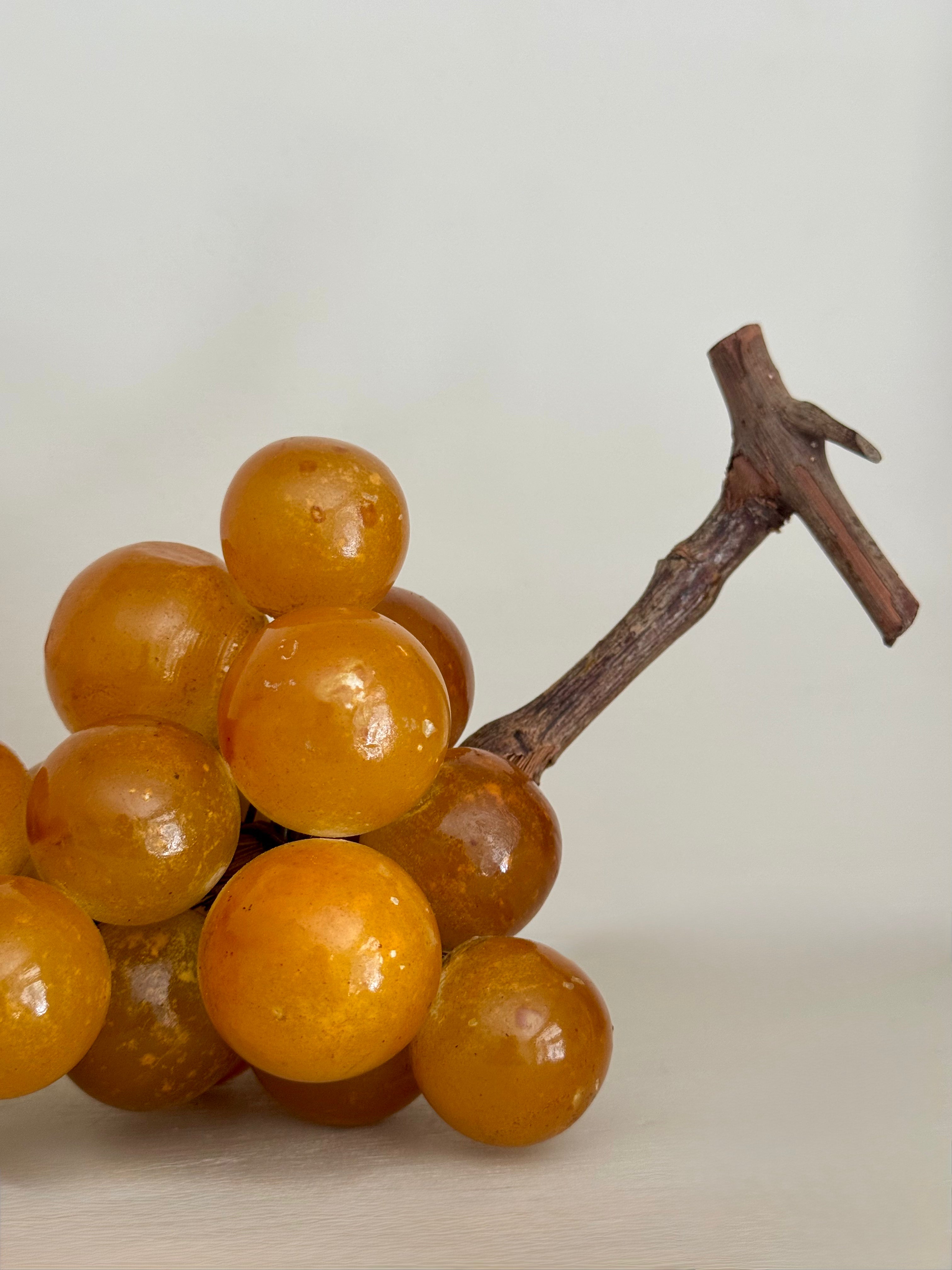 Vintage Italian Stone Grapes