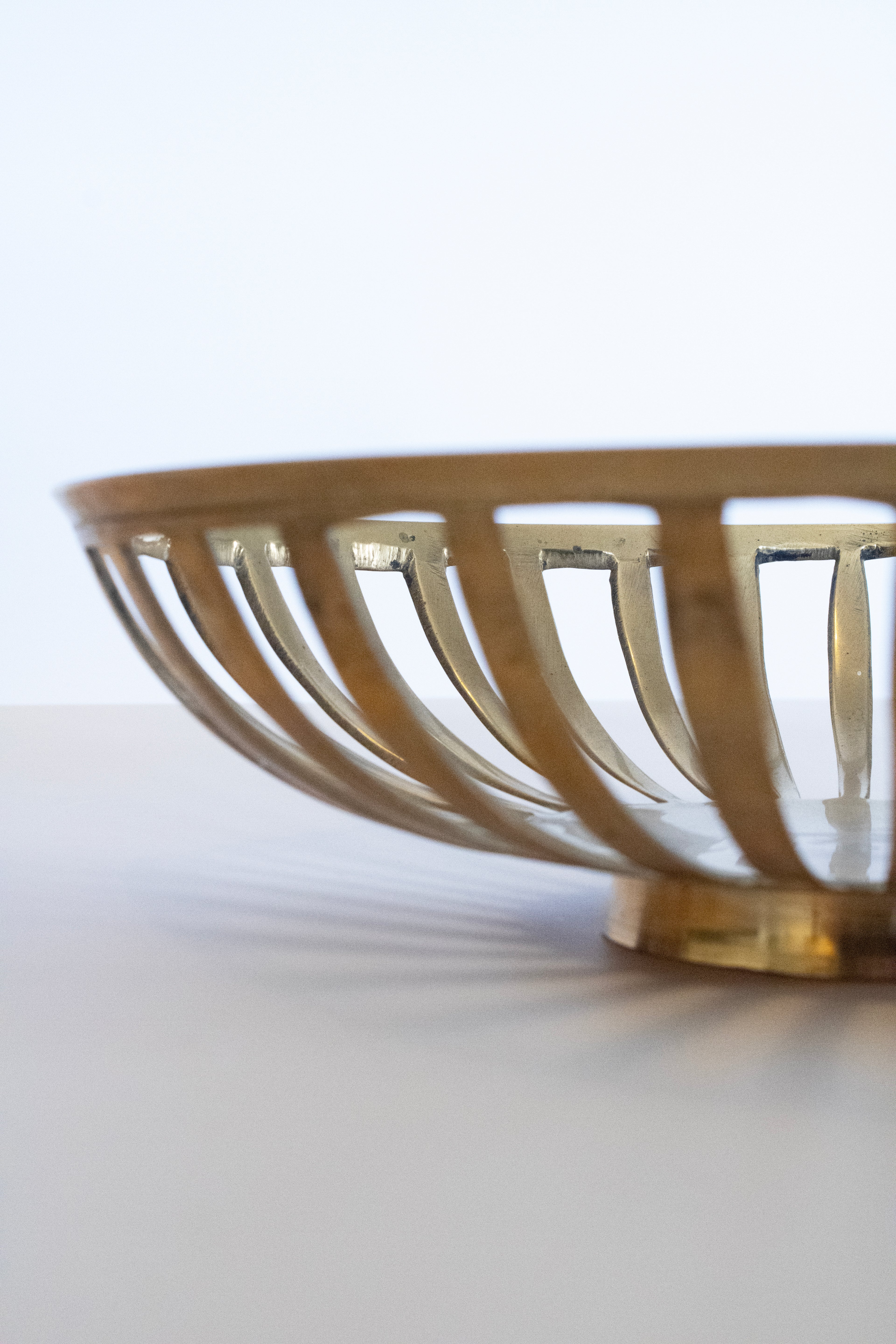 VINTAGE BRASS BOWL