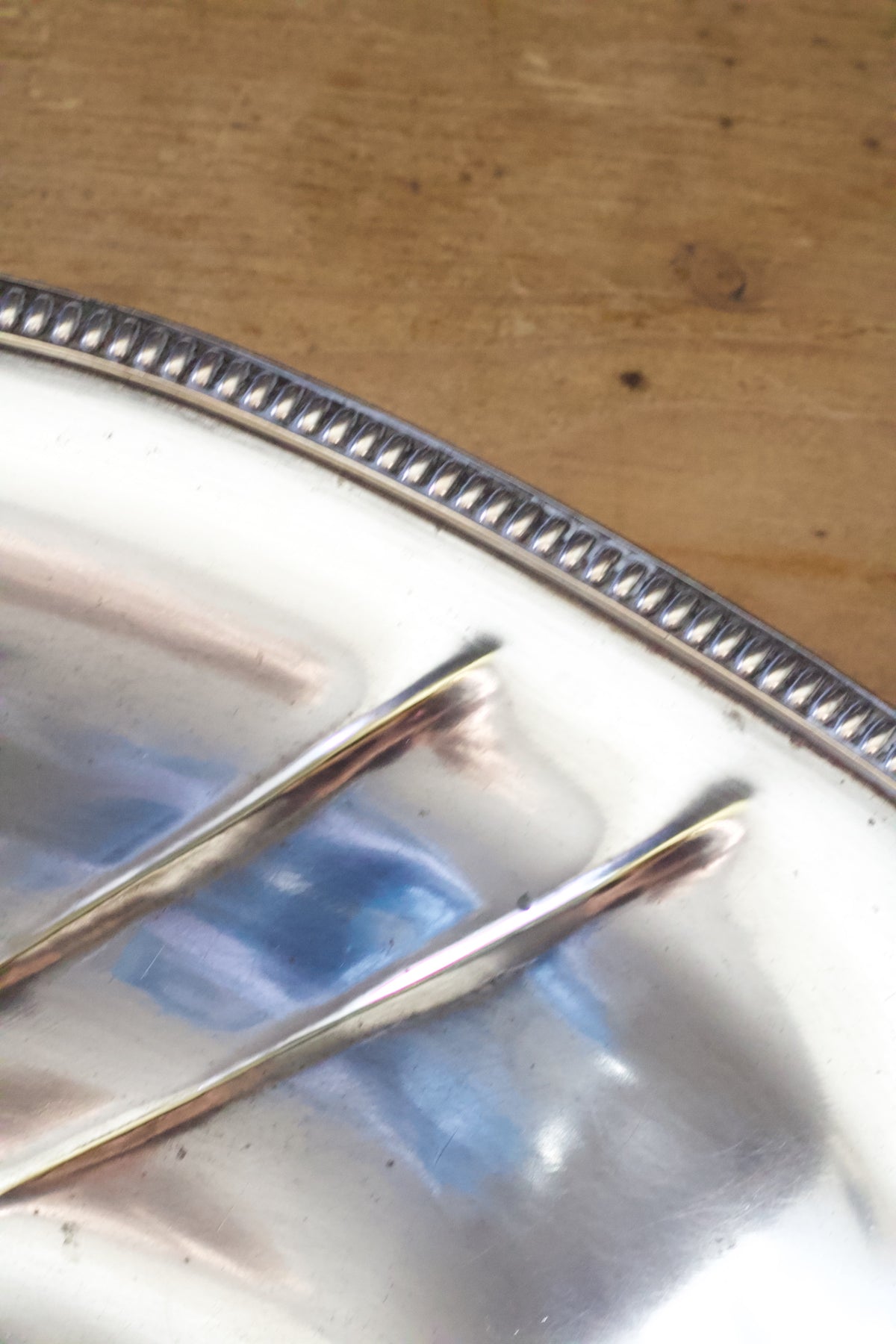 Antique French Silver Serving Dish