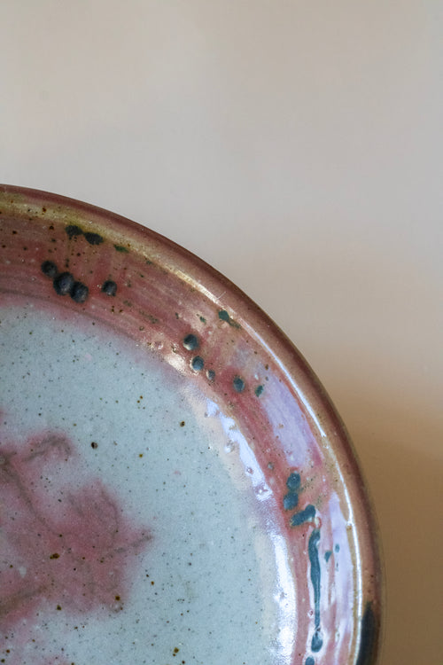 Antique Danish Stoneware Bowl
