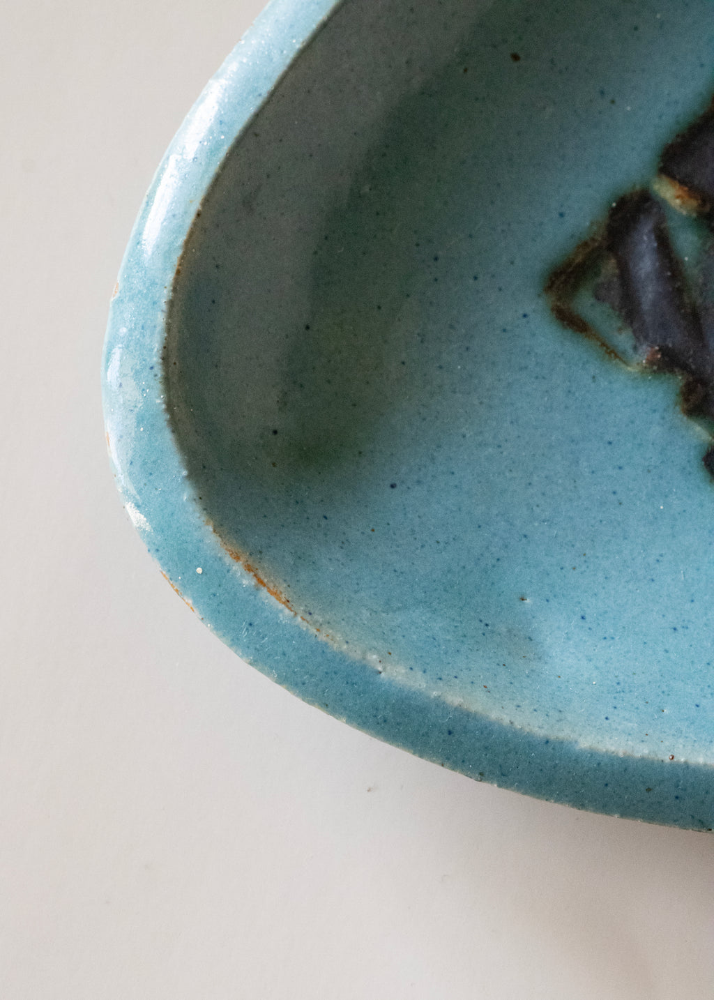 Mid Century Studio Pottery Dish