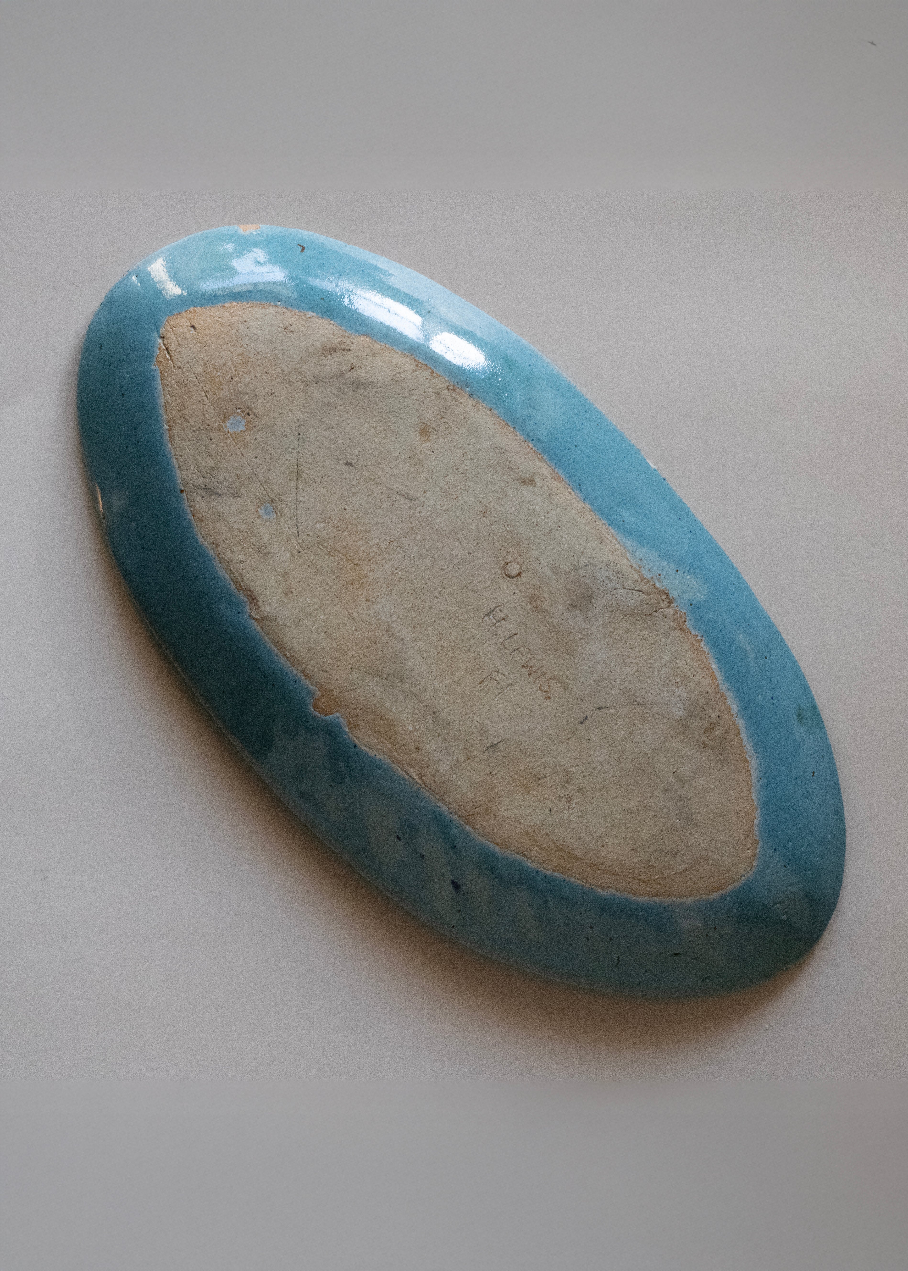Mid Century Studio Pottery Dish